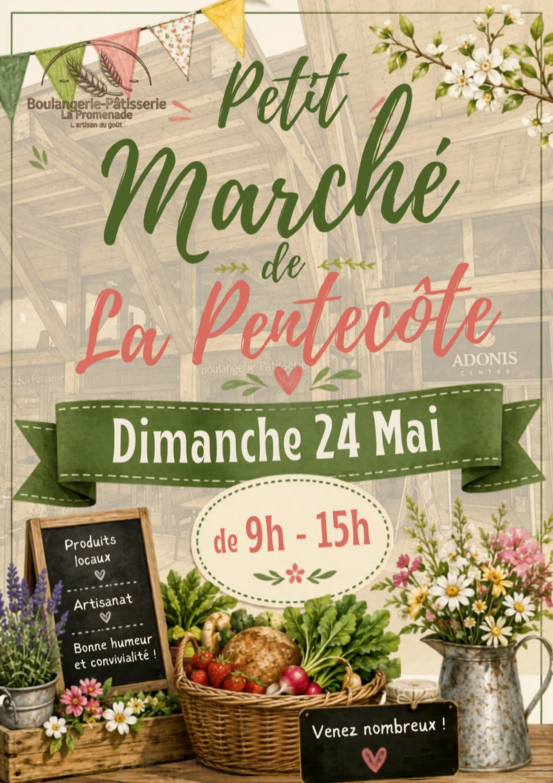 Petit Marché de la Pentecôte – La Promenade Nax