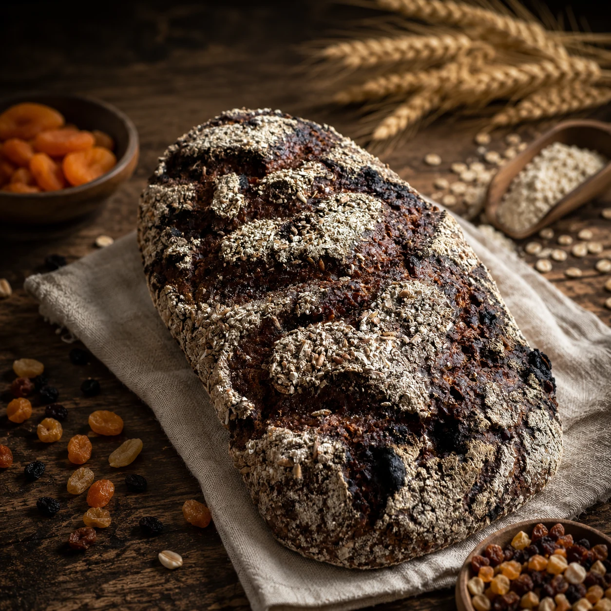 Pain de Seigle aux Fruits — Boulangerie La Promenade Nax