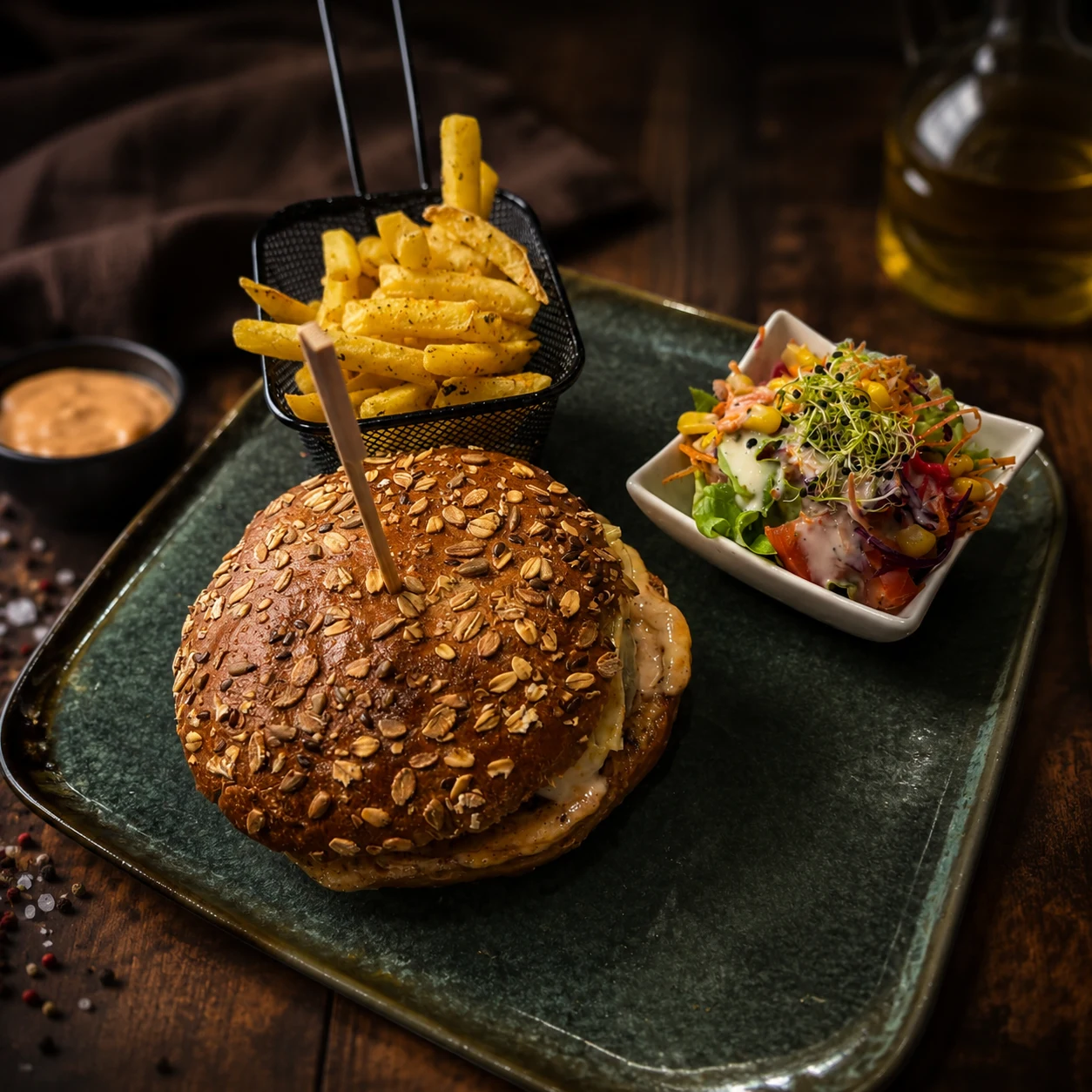 Hamburger maison